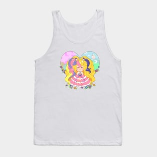 Little Lady Lovely Locks Tank Top